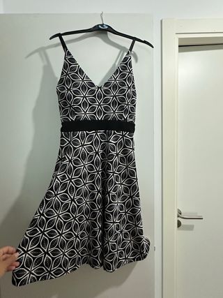 Vestido estampado mujer