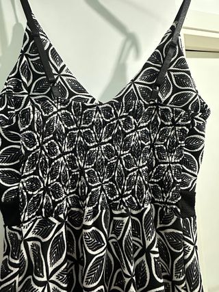 Vestido estampado mujer