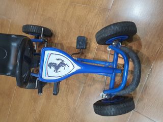 Coche de pedales azul Niños