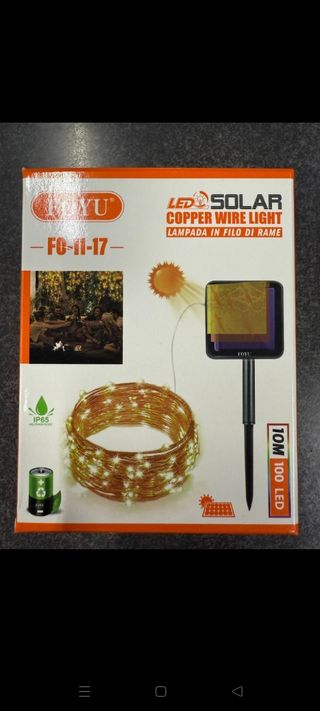 Luci decorative per interno ed esterno 