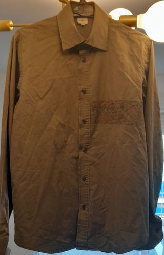 Camisa Calvin Klein Jeans Talla M Verde