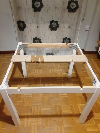 Mesa Ikea comedor cocina madera extensible 90/170