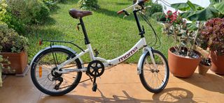 Bicicleta plegable MOMA Color blanca