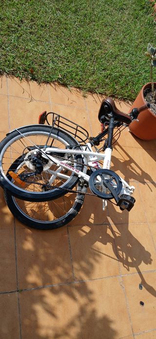 Bicicleta plegable MOMA Color blanca