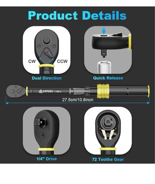 LLAVE DINAMOMÉTRICA 1-25Nm