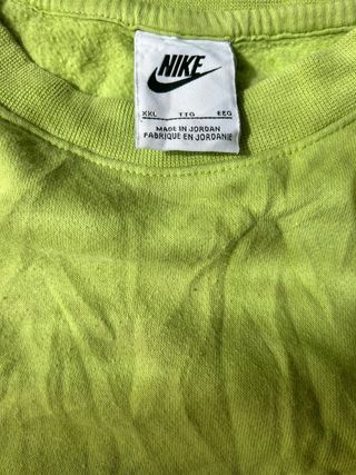 Felpa Nike Verde Taglia XXL