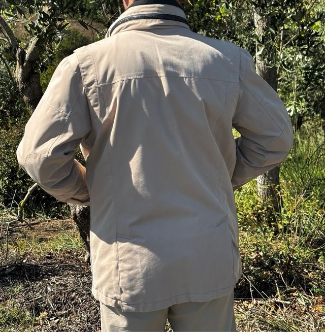 Giacca Zegna Sport con gilet interno trapuntato M