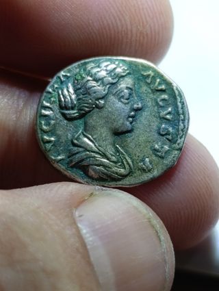 Moneda Romana Emperatriz Lucilla 