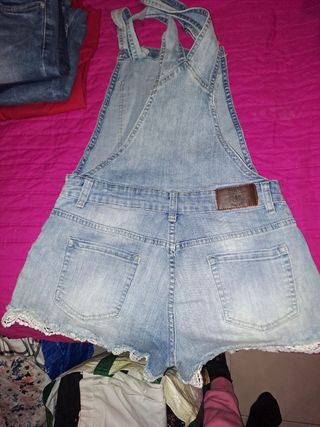 Mono corto vaquero mujer 38 y 36 