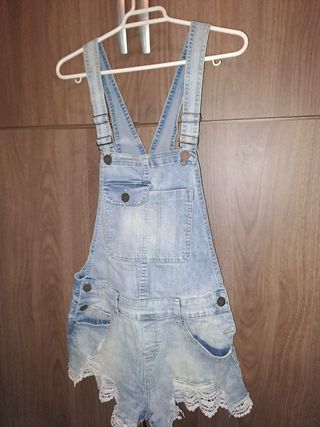 Mono corto vaquero mujer 38 y 36 