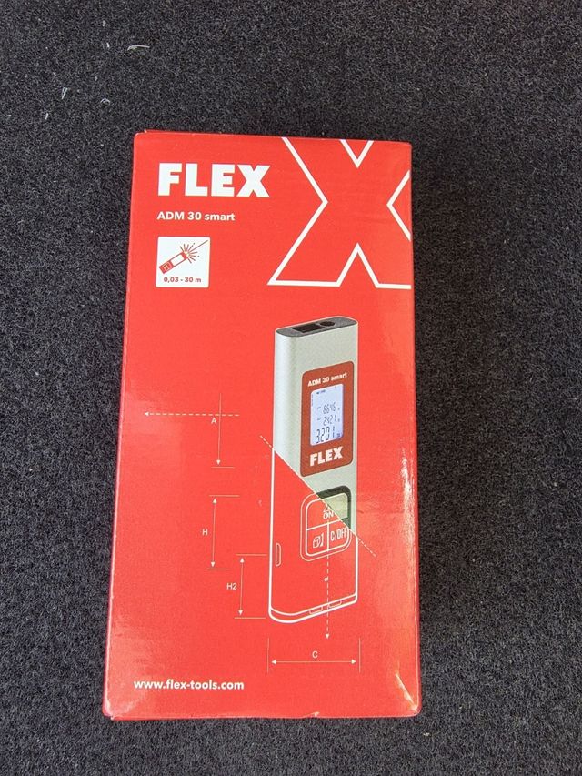 Medidor Láser FLEX ADM 30 smart