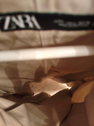 Gabardina Zara Beige Mujer
