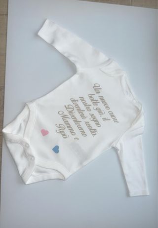 Body neonato Mamma e Papà