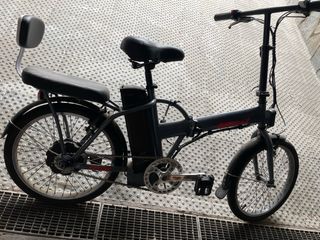 Bici Eléctrica Plegable Negra