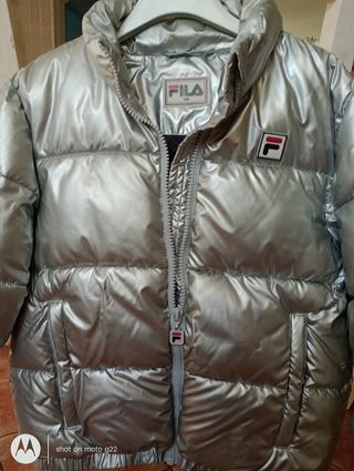 Piumino Fila Argento 10 Anni
