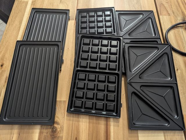 Severin Sandwich toaster piastre grille e waffle