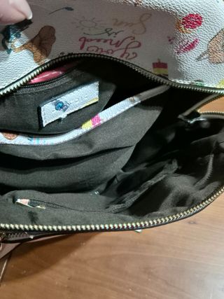 Mochila juvenil estampada