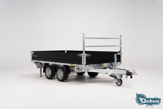 Remolque DEBON PW2.4 TRI-BENNE 3m x 1.8m
