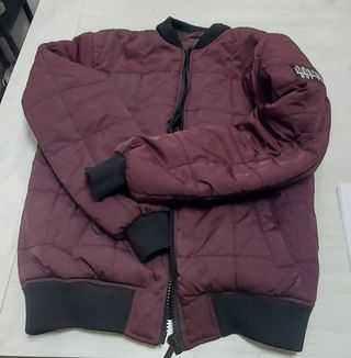 Anorak hombre tipo bomber granate