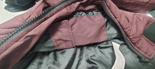 Anorak hombre tipo bomber granate