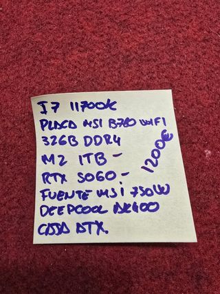 PC Gaming i7 12700KF RTX 3060Ti 32GB RAM
