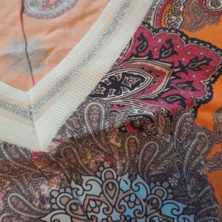 Blusa de la marca Algo Bonito Multicolor Naranja.