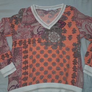 Blusa de la marca Algo Bonito Multicolor Naranja.