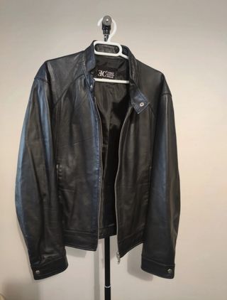 Cazadora de piel Curci -Hombre