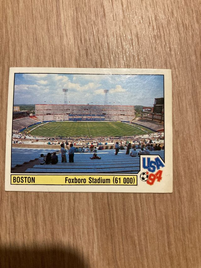 Cromo USA 94 Foxboro Stadium Boston