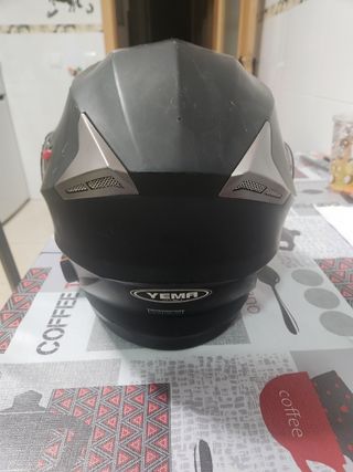 Casco Integral Yema Negro talla l