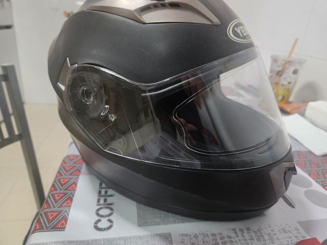 Casco Integral Yema Negro talla l