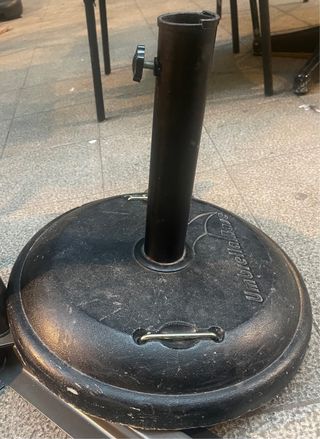 Base para sombrilla de exterior