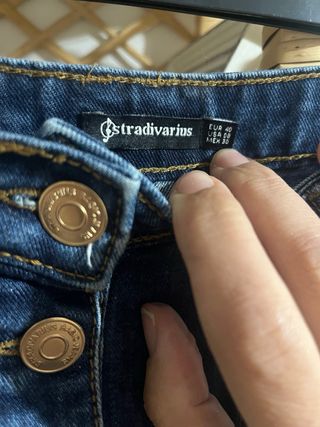 Falda vaquera Stradivarius