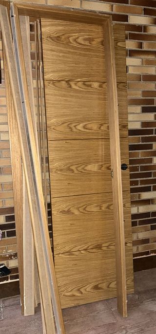 Puerta madera alta calidad