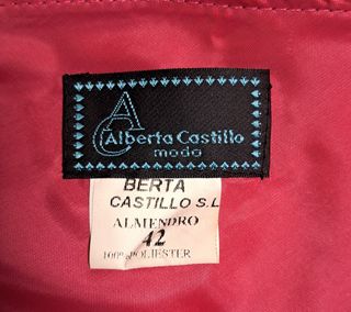 Vestido ceremonia tul negro sobre rosa