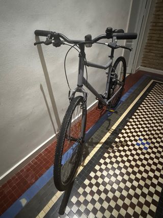 Bicicleta Todocamino Riverside 120 Gris como nueva