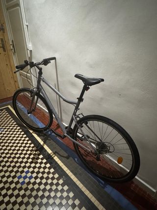 Bicicleta Todocamino Riverside 120 Gris como nueva