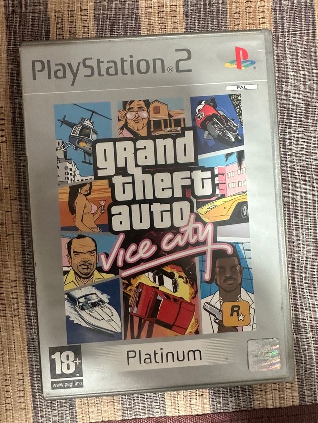 Grand Theft Auto: Vice City PS2 Platinum