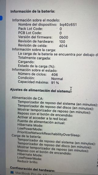 MacBook Pro 16 M1 Late 2021 16 GB RAM