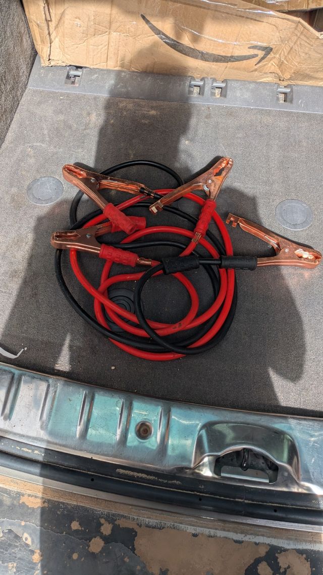 Pinzas arranque coche 
