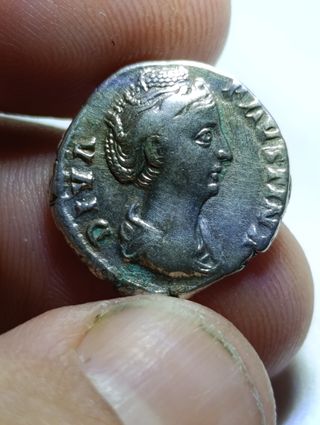 Moneda Romana Emperatriz Diva Faustina