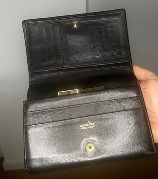 Cartera Ramona Piel Negra Diseño Elegante
