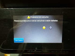 HP Photosmart 7520 para reparar
