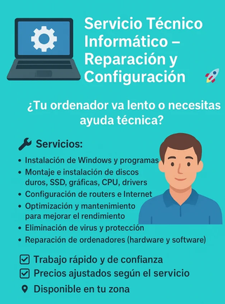 Técnico Informático reparaciones