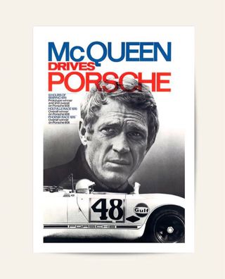 ITZIAR - Poster McQueen in formato A2