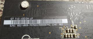 Tarjeta Gráfica MSI GT710 1GD3H