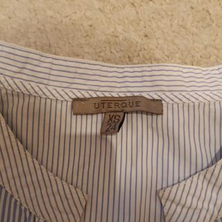 Camisa blusón rayas mujer.XS.Uterqüe