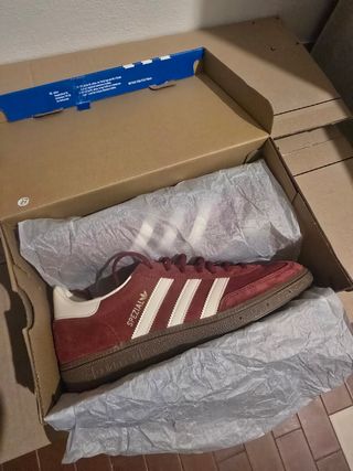 Adidas Handball Spezial Unisex Rosso Bianco