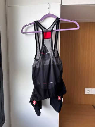Culote Castelli Team Rosso Corsa Mujer 