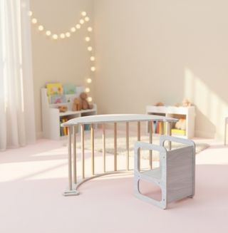 OFERTA Balancín Arco 8en1 y Silla Evolutiva 3en1